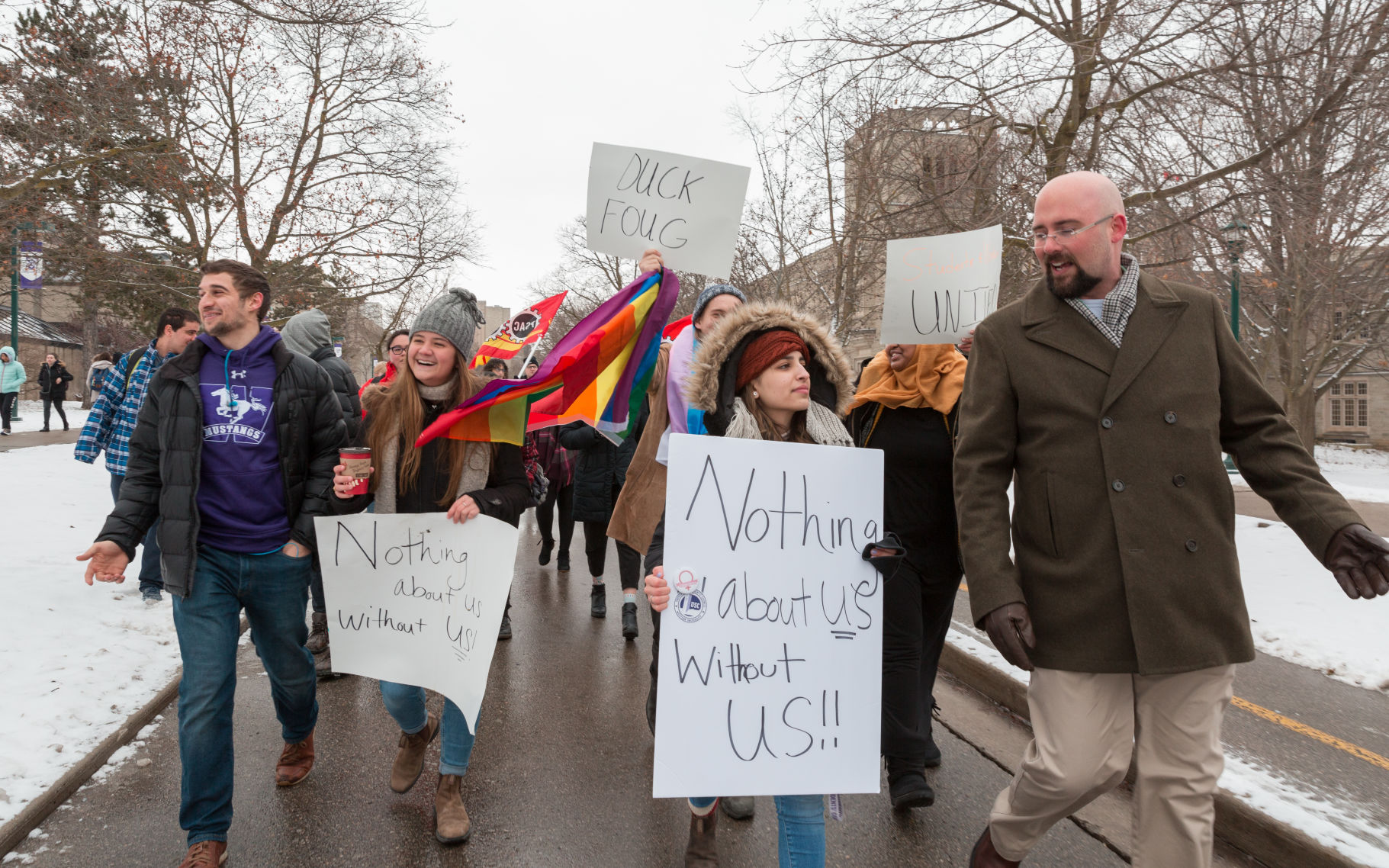 Anti-Ford Tuition Protest 7 (Photo)